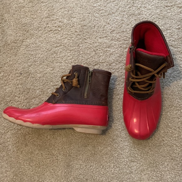 COPY - Sperry red boots - Picture 3 of 5